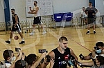 The open part of the training of the men's senior basketball team of Serbia at the FSS Sports Center in Stara Pazova.

Otvoreni deo treninga muske seniorske kosarkaske reprezentacije Srbije u Sportskom centru FSS u Staroj Pazovi. 