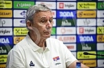 In the press center of SC FSS, a media conference was organized by the head coach of the Serbian national team, Svetislav Pesic, and the president of the Basketball Federation of Serbia, Predrag Danilovic.U press centru SC FSS organizovana je konfe