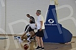 The open part of the training of the men's senior basketball team of Serbia at the FSS Sports Center in Stara Pazova.

Otvoreni deo treninga muske seniorske kosarkaske reprezentacije Srbije u Sportskom centru FSS u Staroj Pazovi. 