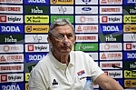 In the press center of SC FSS, a media conference was organized by the head coach of the Serbian national team, Svetislav Pesic, and the president of the Basketball Federation of Serbia, Predrag Danilovic.U press centru SC FSS organizovana je konfe