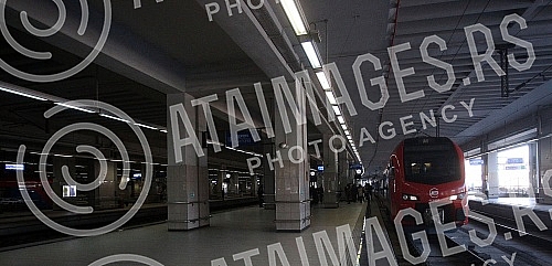 Minister of construction, transport and infrastructure Tomislav Momirovic visited the construction site of the railway station 