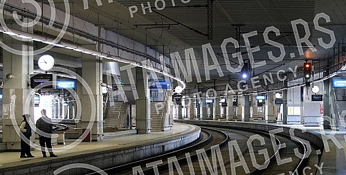 Minister of construction, transport and infrastructure Tomislav Momirovic visited the construction site of the railway station 