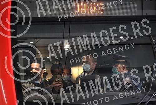 Minister of construction, transport and infrastructure Tomislav Momirovic visited the construction site of the railway station 