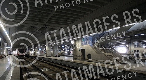 Minister of construction, transport and infrastructure Tomislav Momirovic visited the construction site of the railway station 
