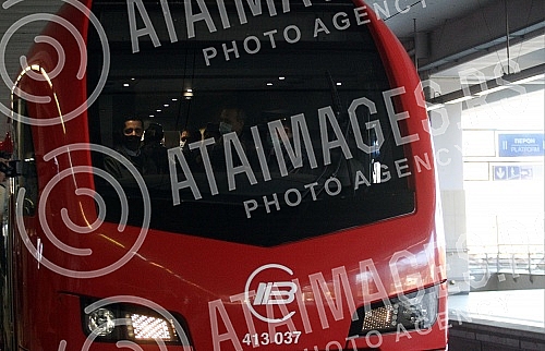 Minister of construction, transport and infrastructure Tomislav Momirovic visited the construction site of the railway station 