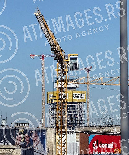 Minister of construction, transport and infrastructure Tomislav Momirovic visited the construction site of the railway station 