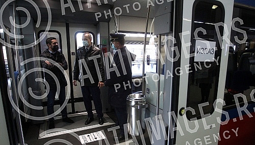 Minister of construction, transport and infrastructure Tomislav Momirovic visited the construction site of the railway station 