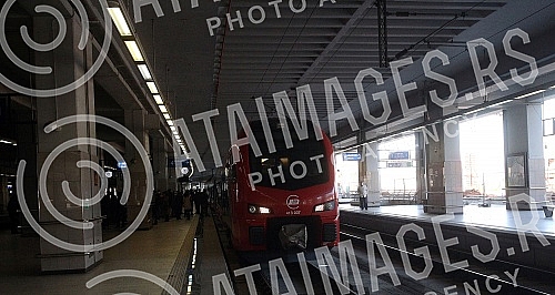 Minister of construction, transport and infrastructure Tomislav Momirovic visited the construction site of the railway station 