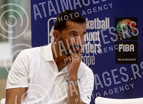 Opening of the international basketball camp 