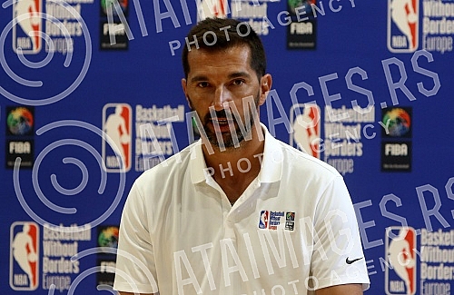 Opening of the international basketball camp 