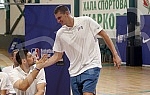 Opening of the international basketball camp 
