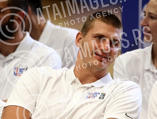 Opening of the international basketball camp 
