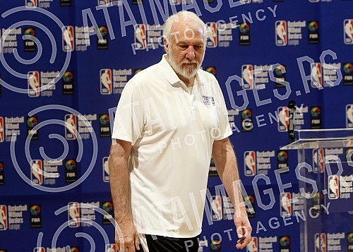 Opening of the international basketball camp 