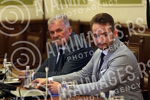 Meeting of PUPS MP Stefan Krkobabic with the delegation of women's entrepreneurship of the Serbian Chamber of Commerce.Sastanak poslanika PUPS Stefana Krkobabica sa delegacijom zenskog preduzetnitva Privredne komore Srbije. 