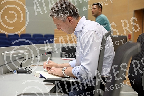 Promotion of Bosko Obradovic's new book 