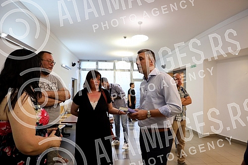 Promotion of Bosko Obradovic's new book 