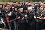 The Djokic family from Aleksinac, who were presumably killed between September 26 and 27 in the area of the village of Moravac, were seen off by relatives, neighbors, friends and priests from Goran's mother's house for eternal rest in the cemetery in