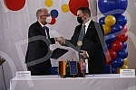  Serbian First Deputy Prime Minister and Minister of Education, Science and Technological Development Branko Ruzic and German Ambassador to Serbia Thomas Schieb visited the German school and signed an agreement on cooperation between the two governme
