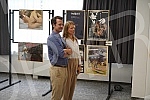Prince Filip Karadjordjevic and Princess Danica Karadjordjevic at the Film Center of Serbia exhibition 