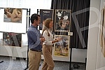 Prince Filip Karadjordjevic and Princess Danica Karadjordjevic at the Film Center of Serbia exhibition 