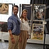 Prince Filip Karadjordjevic and Princess Danica Karadjordjevic at the Film Center of Serbia exhibition 