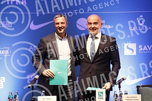 Press conference on the occasion of the Third Autumn Belgrade Half Marathon.Konferencija za medije povodom Treceg jesenjeg Beogradskog polumaratona.