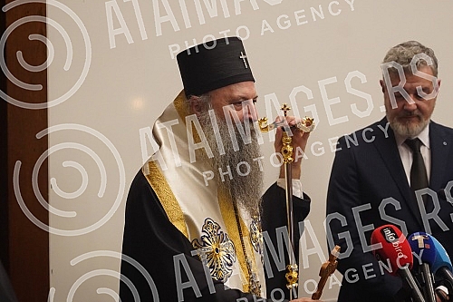 The foundation of Ilija Milosavljevic Kolarc marked 144 years of existence and the glory of the Holy Archangel Michael.Zaduzbina Ilije Milosavljevica Kolarca je obelezila 144 godine postojanja i slavu Svetog arhangela Mihaila.