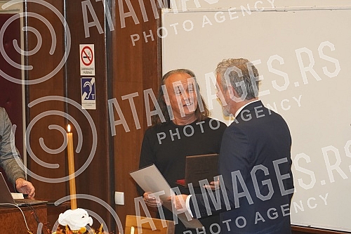 The foundation of Ilija Milosavljevic Kolarc marked 144 years of existence and the glory of the Holy Archangel Michael.Zaduzbina Ilije Milosavljevica Kolarca je obelezila 144 godine postojanja i slavu Svetog arhangela Mihaila.