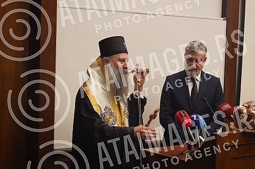 The foundation of Ilija Milosavljevic Kolarc marked 144 years of existence and the glory of the Holy Archangel Michael.Zaduzbina Ilije Milosavljevica Kolarca je obelezila 144 godine postojanja i slavu Svetog arhangela Mihaila.