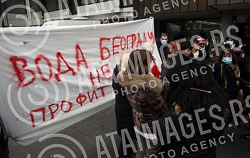 Activists of the citizens' association 