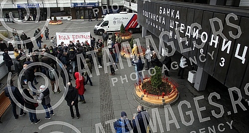 Activists of the citizens' association 