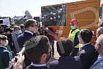 The President of the Republic of Serbia, Aleksandar Vucic, attended the celebration of the beginning of works on the section of the road New Belgrade - Surcin (continuation of the highway E-763 Milos Veliki).Predsednik Republike Srbije Aleksandar V
