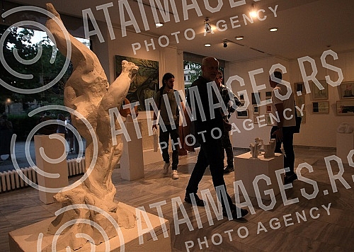 Opening of the exhibition of final works of 4th year students of the Faculty of Applied Arts in Belgrade - Diploma 2021 at the Museum of Applied Arts.Otvaranje izlozbe zavrsnih radova studenata 4. godine Fakulteta primenjenih umetnosti u Beogradu -