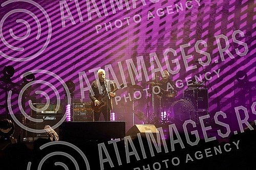 Performance of the band Van Gogh on the second day of the Exit Festival 2021 on the main stage.Nastup benda Van Gogh drugog dana Exit festivala 2021. na bini Main stage.