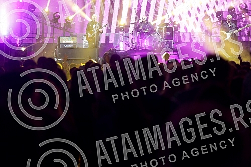 Performance of the band Van Gogh on the second day of the Exit Festival 2021 on the main stage.Nastup benda Van Gogh drugog dana Exit festivala 2021. na bini Main stage.