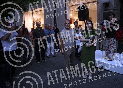 Opening of the exhibition of final works of 4th year students of the Faculty of Applied Arts in Belgrade - Diploma 2021 at the Museum of Applied Arts.Otvaranje izlozbe zavrsnih radova studenata 4. godine Fakulteta primenjenih umetnosti u Beogradu -