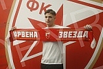 One of the most talented football players in Europe - Nemanja Motika signed a four-year contract with the Red Star, and today he was officially presented at the Media Center of the Rajko Mitic Stadium.Jedan od najtalentovanijih fudbalera u Evropi 