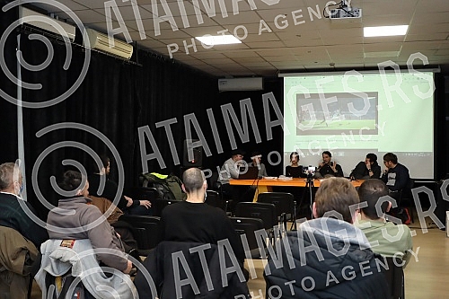 The seventeenth panel discussion within the cycle Angry Films, and the first in the new year, was held in the panel hall of the Belgrade Youth Center, and the topic was the recent cinema hit 