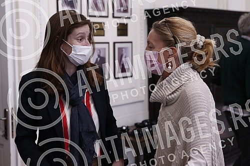 The Minister of Foreign Affairs of the Republic of Serbia, Nikola Selakovic, and the Permanent Coordinator of the United Nations in Serbia, Francoise Jacob, signed the 