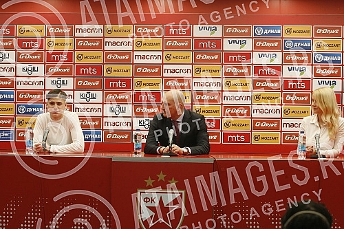 One of the most talented football players in Europe - Nemanja Motika signed a four-year contract with the Red Star, and today he was officially presented at the Media Center of the Rajko Mitic Stadium.Jedan od najtalentovanijih fudbalera u Evropi 