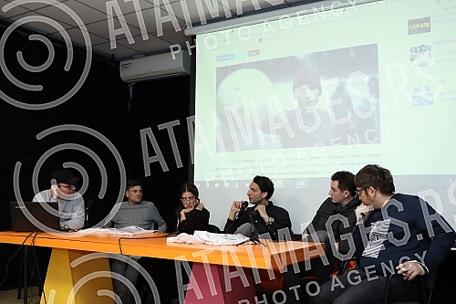 The seventeenth panel discussion within the cycle Angry Films, and the first in the new year, was held in the panel hall of the Belgrade Youth Center, and the topic was the recent cinema hit 