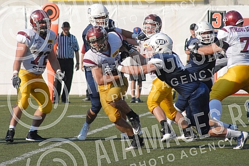 Final four Belgrade Europe Champions League odrzan na stadionu Vozdovac (TC Stadion) u Beograd. Prva polufinalna utakmica izmedju SBB Vukovi (Belgrade/Serbia) i London Blitz (Great Britain).