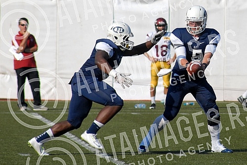 Final four Belgrade Europe Champions League odrzan na stadionu Vozdovac (TC Stadion) u Beograd. Prva polufinalna utakmica izmedju SBB Vukovi (Belgrade/Serbia) i London Blitz (Great Britain).