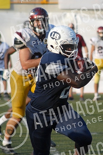 Final four Belgrade Europe Champions League odrzan na stadionu Vozdovac (TC Stadion) u Beograd. Prva polufinalna utakmica izmedju SBB Vukovi (Belgrade/Serbia) i London Blitz (Great Britain).