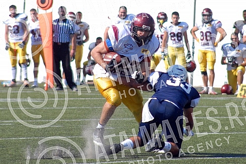 Final four Belgrade Europe Champions League odrzan na stadionu Vozdovac (TC Stadion) u Beograd. Prva polufinalna utakmica izmedju SBB Vukovi (Belgrade/Serbia) i London Blitz (Great Britain).