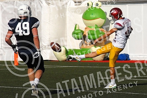 Final four Belgrade Europe Champions League odrzan na stadionu Vozdovac (TC Stadion) u Beograd. Prva polufinalna utakmica izmedju SBB Vukovi (Belgrade/Serbia) i London Blitz (Great Britain).