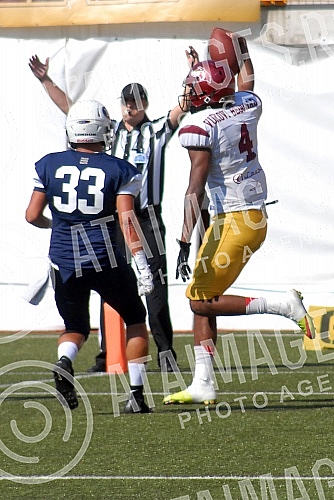 Final four Belgrade Europe Champions League odrzan na stadionu Vozdovac (TC Stadion) u Beograd. Prva polufinalna utakmica izmedju SBB Vukovi (Belgrade/Serbia) i London Blitz (Great Britain).