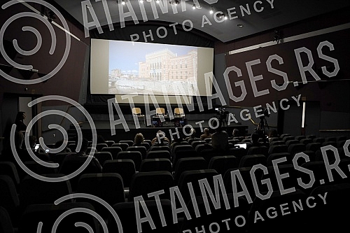The press conference of the Tourist Board of Sarajevo Canton on the occasion of presenting the tourist offer of the city of Sarajevo and the promotion of vouchers intended for the vacation of health workers from Serbia in Sarajevo was held in the Hal