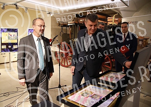 The PTT Museum promoted philatelic editions on the occasion of 140 years of Serbian-American diplomatic relations.U PTT muzeju je promovisano filatelisticko izdanja povodom 140 godina srpsko-americkih diplomatskih odnosa. 