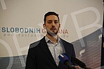 A press conference was held in the premises of the Movement of Free Citizens, by the President of PSG Pavle Grbovic, on allegations of parallel intelligence structures in the company Elektroprivreda Srbije.U prostorijama Pokreta slobodnih gradjana 